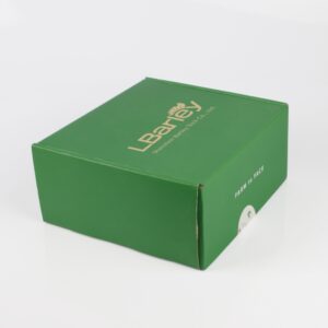 Custom logo foldable bow tie package boxes cardboard paper clothing courier box