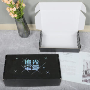 Custom Made shipping box Laser Corrugated Gift Box OEM Factory Packaging Cardboard Box